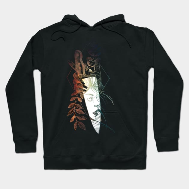 The Girl And The Knife As a Mirror Hoodie by MythicalWorld